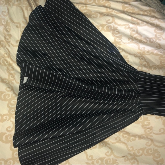 FLIRTY Full bellbottom! Black and white pinstripe, EUC! Size S. Pristine! - Picture 4 of 10